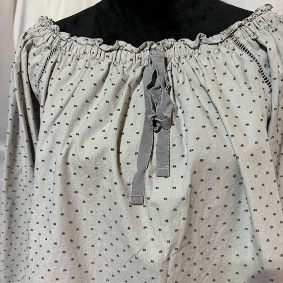 Victoria’s Secret PJ Loungewear Set Gray Swiss Dot Size S - Picture 7 of 15